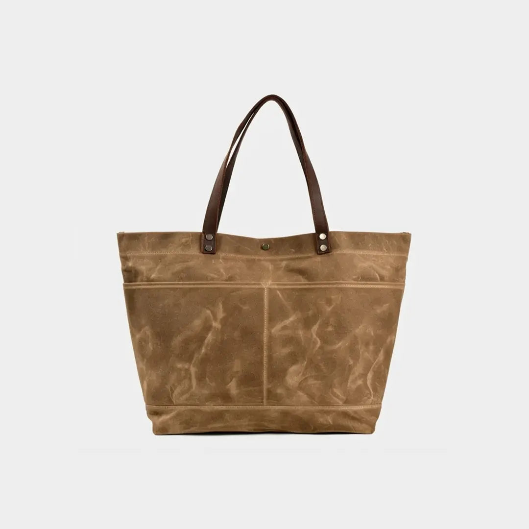 Gexo Canvas Tote Bag, Large Everyday Shopper Shoulder Handbag