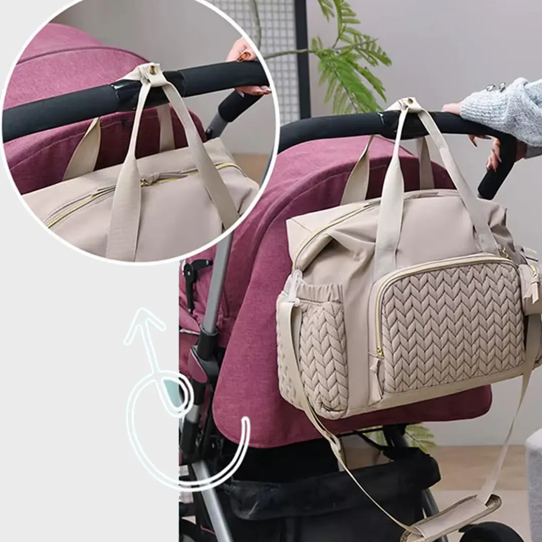 Gexo Baby Diaper Bag, Large Capacity Changing Bag