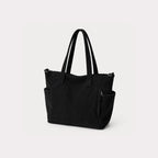 Gexo Corduroy Tote Bag, Large Everyday Shoulder and Crossbody Handbag