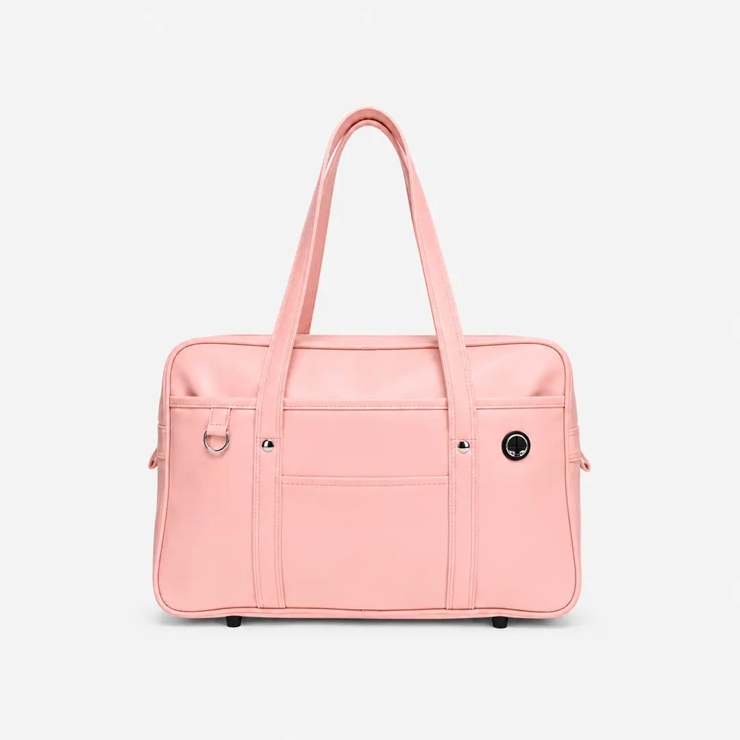 Gexo Large PU Leather Tote Bag, Fits 15 Inch Laptop