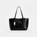 Gexo Large PU Leather Tote Bag for Work, Shopping and Daily Carry