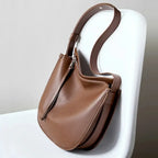 Gexo Minimalist Hobo Shoulder Bag, Adjustable Everyday Handbag