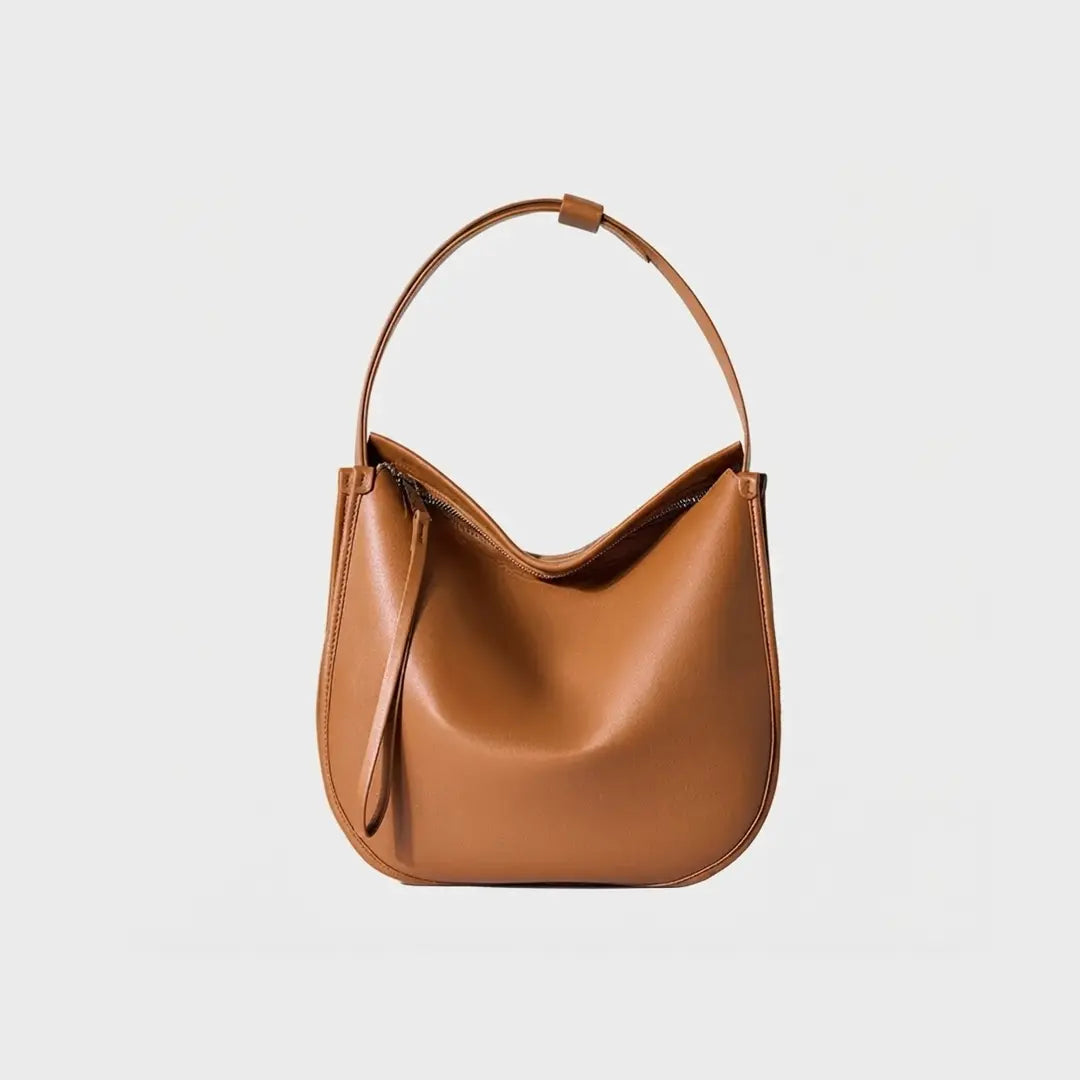 Gexo Minimalist Hobo Shoulder Bag, Adjustable Everyday Handbag