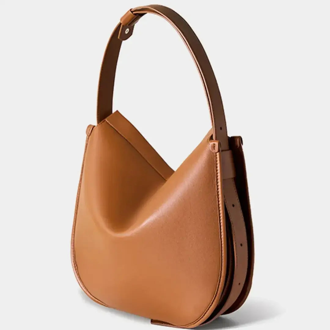 Gexo Minimalist Hobo Shoulder Bag, Adjustable Everyday Handbag
