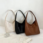 Gexo Minimalist Shoulder Tote Bag, Everyday Hobo Handbag