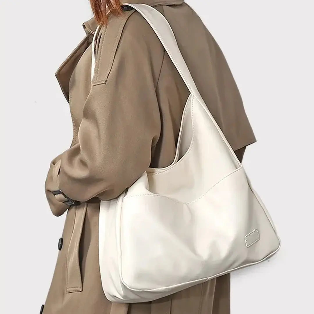 Gexo Minimalist Shoulder Tote Bag, Everyday Hobo Handbag