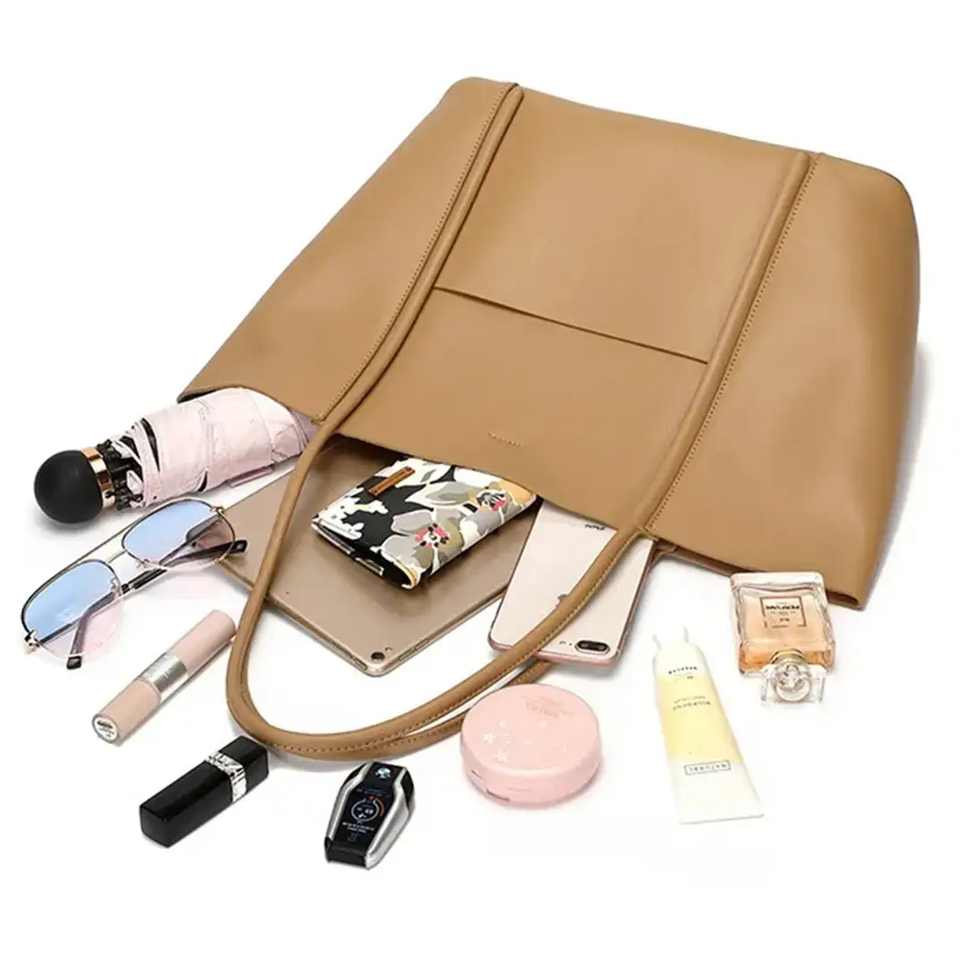Gexo Minimalist Tote Bag, Large Everyday Shoulder Handbag