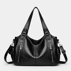 Gexo Multi Pocket Shoulder Tote Bag, Spacious Everyday Work Handbag
