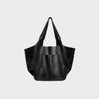 Gexo Oversized PU Leather Tote Bag, Large Everyday Shoulder Handbag