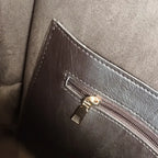 Gexo Oversized PU Leather Tote Bag, Large Everyday Shoulder Handbag