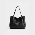 Gexo PU Leather Tote Bag with Large Capacity and Minimalist Design