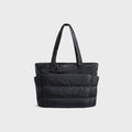 Gexo Quilted Laptop Tote Bag, Large Travel and Work Shoulder Bag