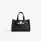 Gexo Small Structured Tote Bag, Crossbody and Top Handle Purse