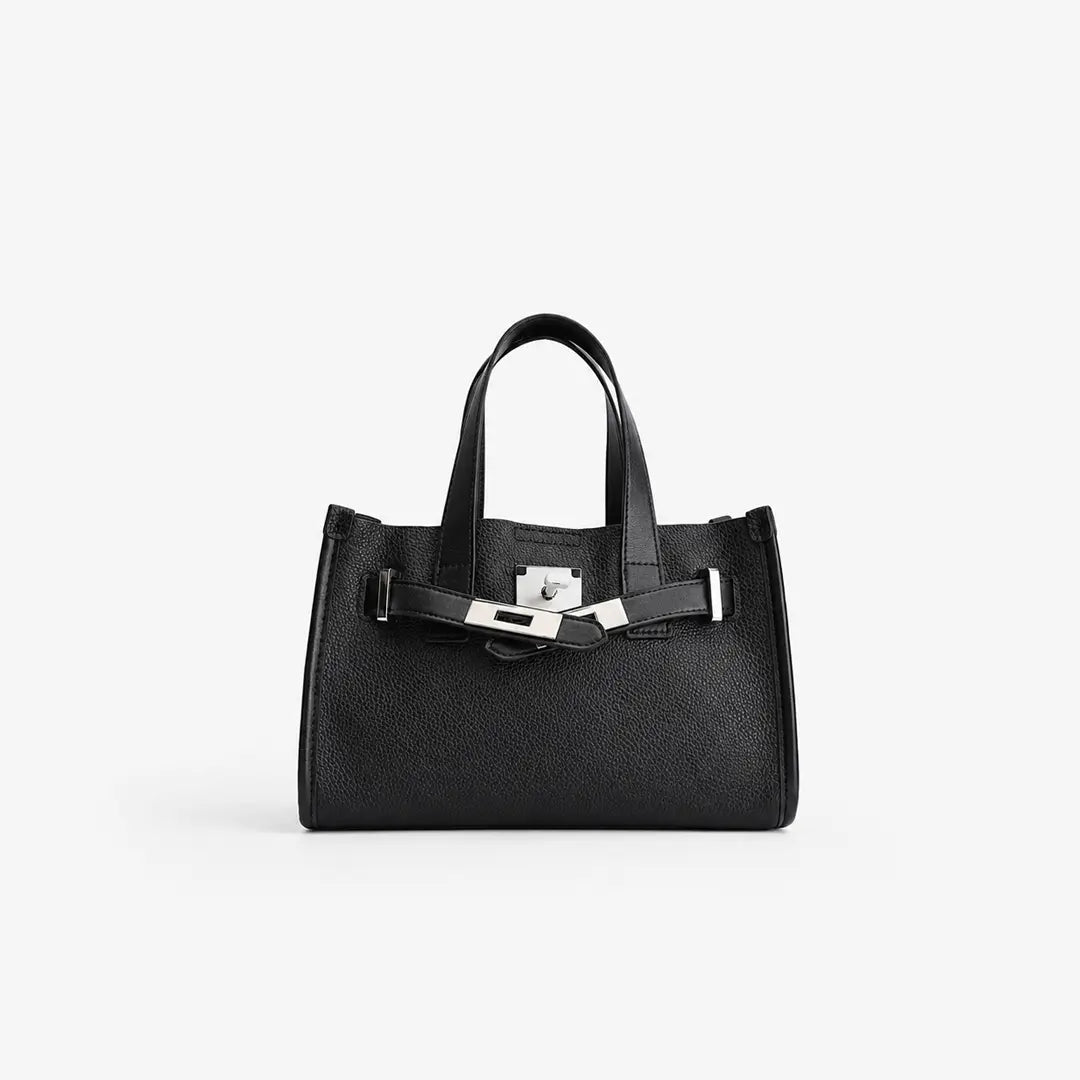 Gexo Small Structured Tote Bag, Crossbody and Top Handle Purse