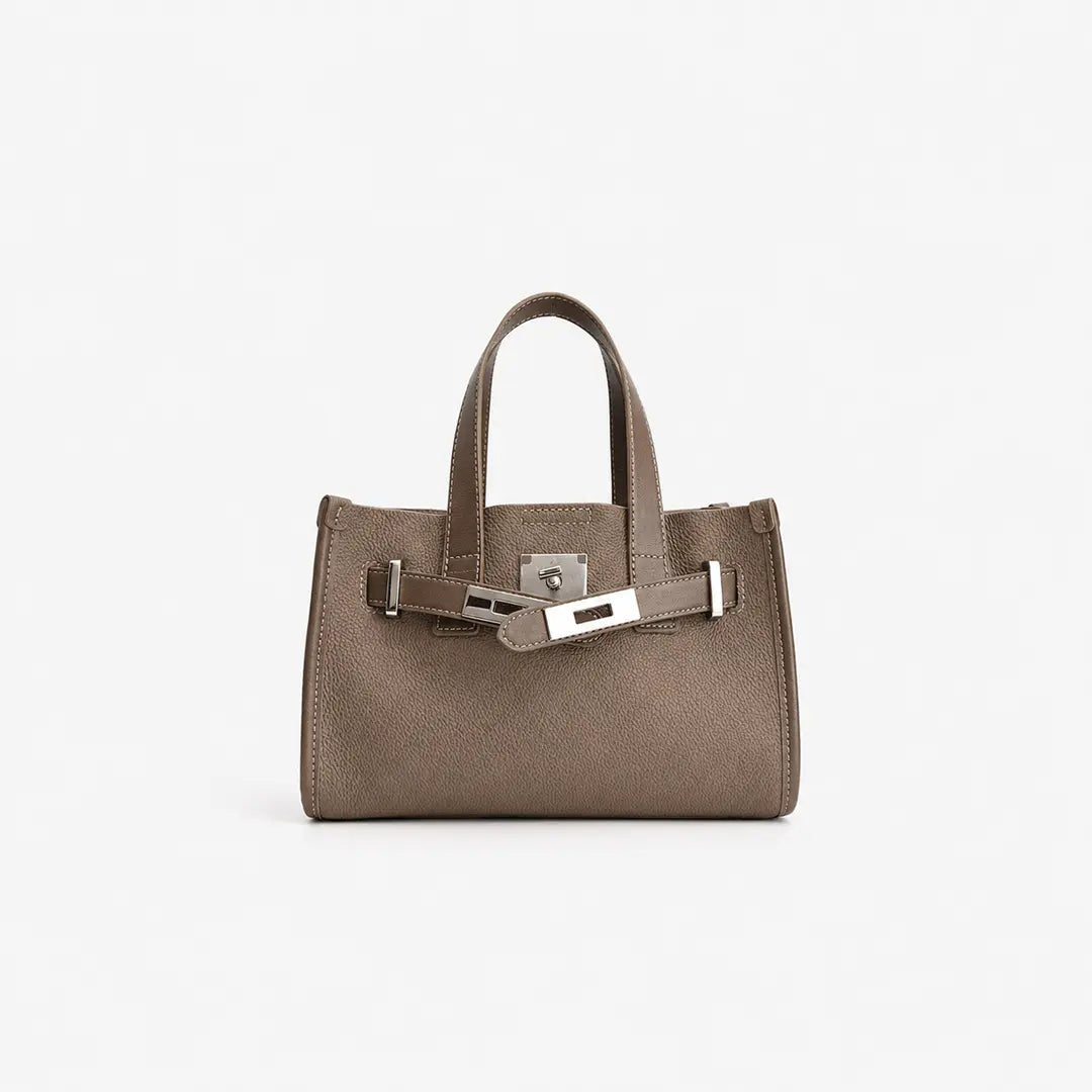 Gexo Small Structured Tote Bag, Crossbody and Top Handle Purse