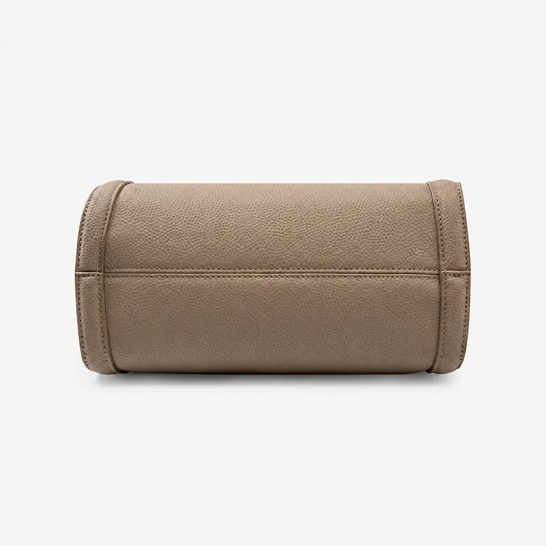 Gexo Structured Top Handle Tote Bag, Compact Everyday Handbag