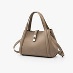 Gexo Structured Top Handle Tote Bag, Compact Everyday Handbag