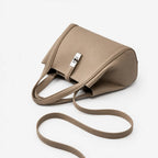 Gexo Structured Top Handle Tote Bag, Compact Everyday Handbag