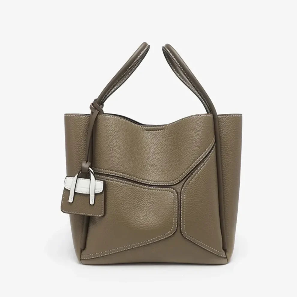 Gexo Structured Tote Bag, Shoulder and Crossbody Handbag