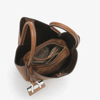 Gexo Structured Tote Bag, Shoulder and Crossbody Handbag