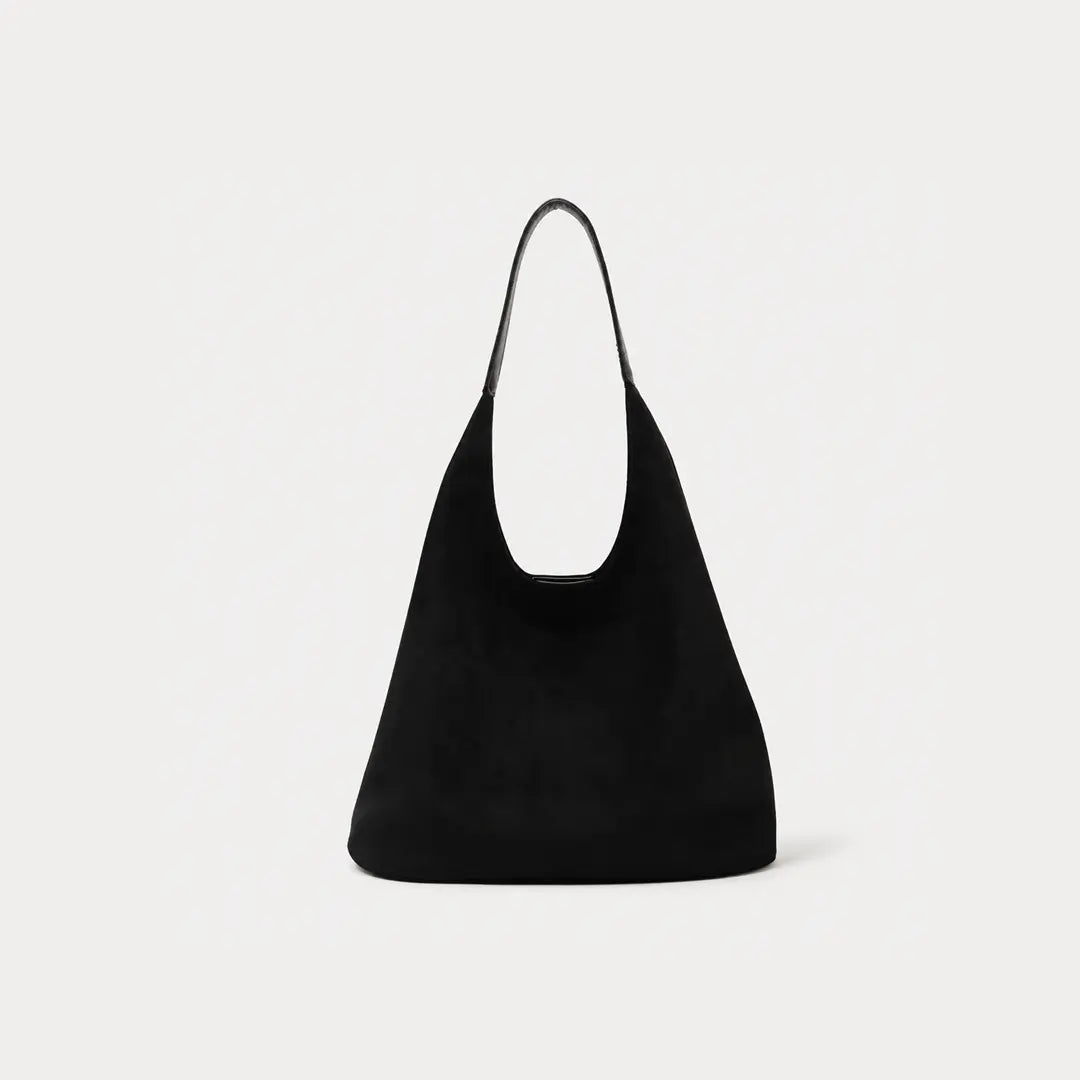 Gexo Suede Shoulder Tote Bag, Large Everyday Hobo Handbag