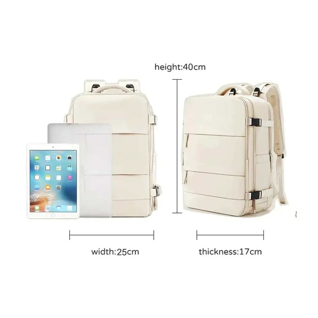 Gexo Travel Backpack with Cabin-Approved Size, Laptop Protection 40 × 25 × 17 cm