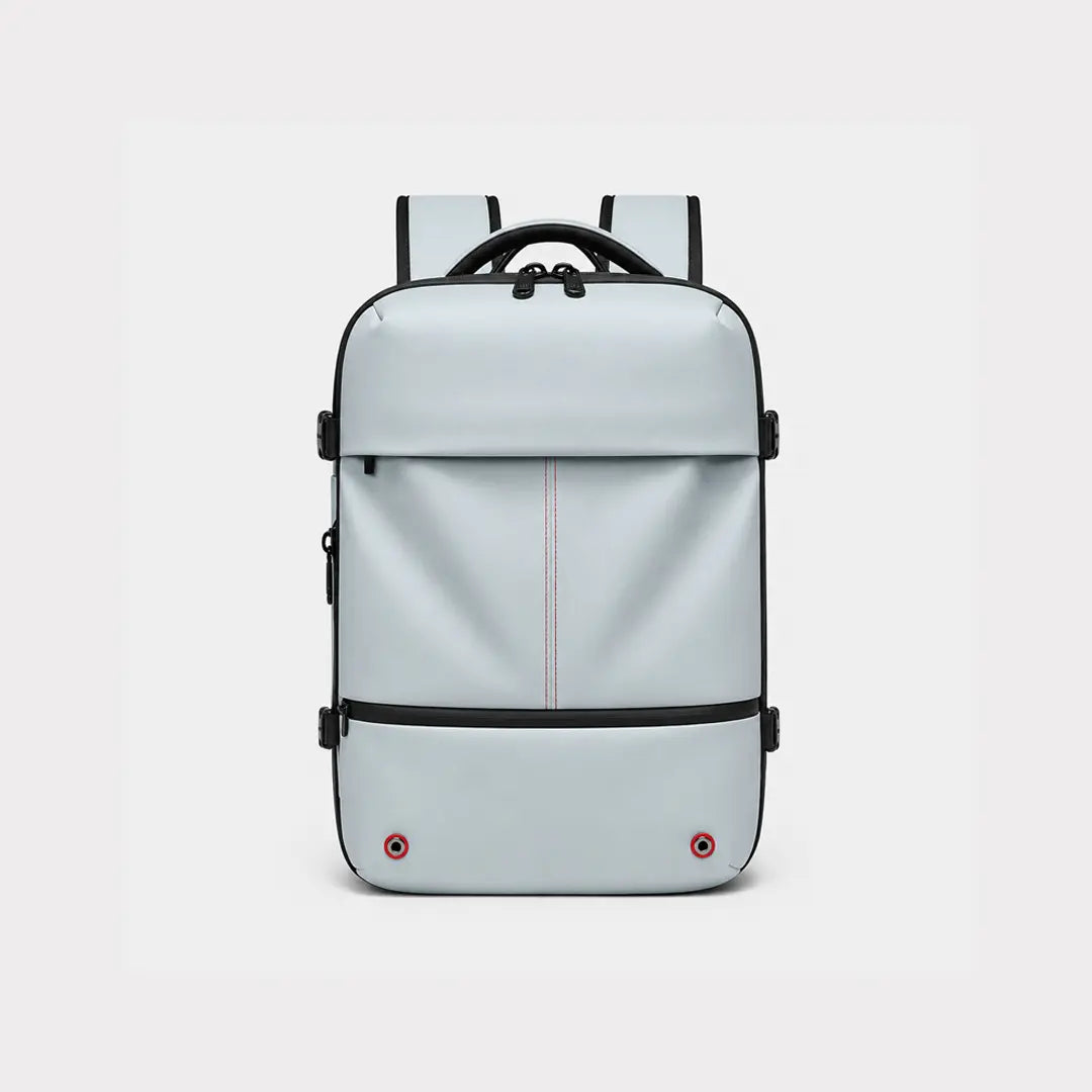Gexo Travel Backpack with Vacuum Compression, Expandable Storage and Anti-Theft Design