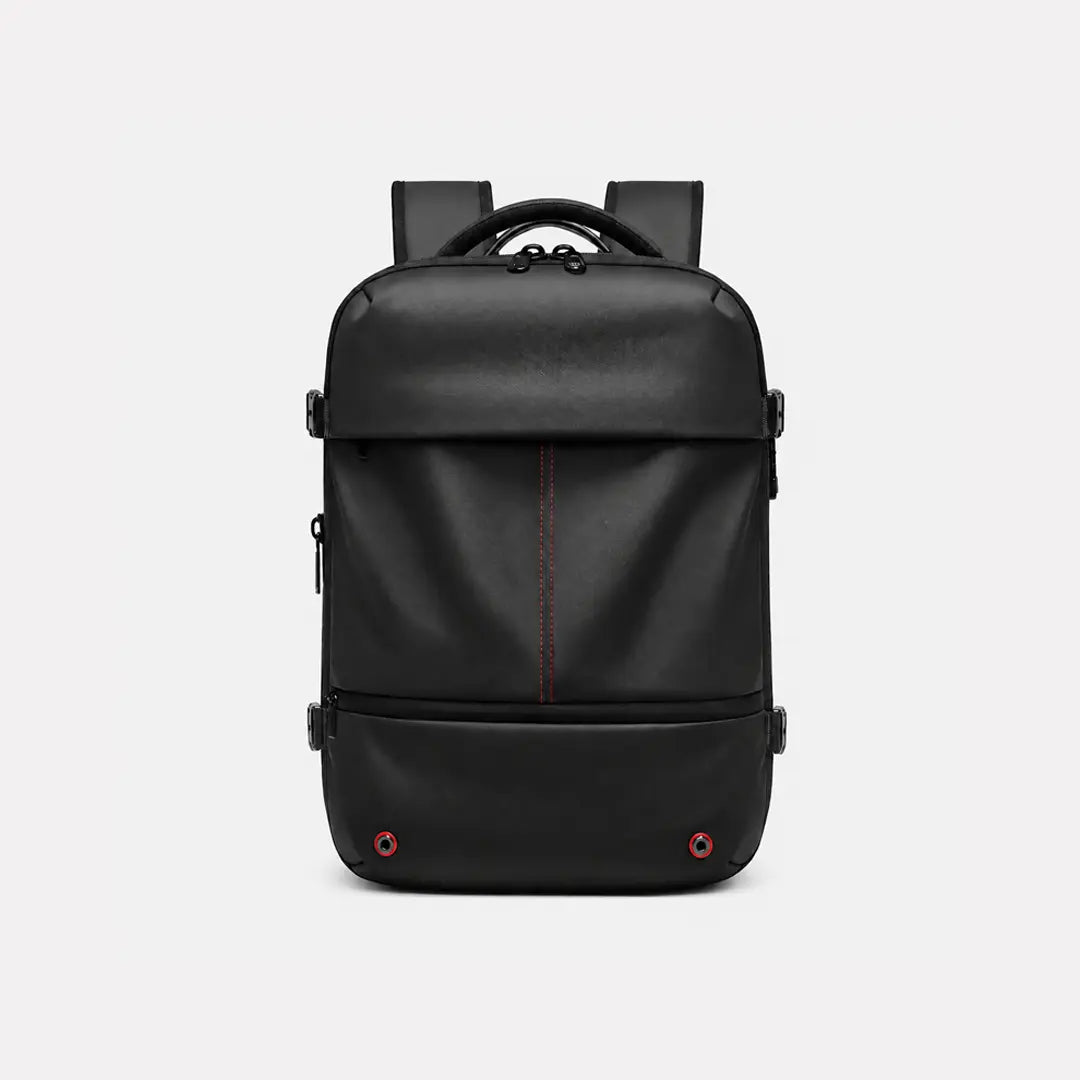 Gexo Travel Backpack with Vacuum Compression, Expandable Storage and Anti-Theft Design