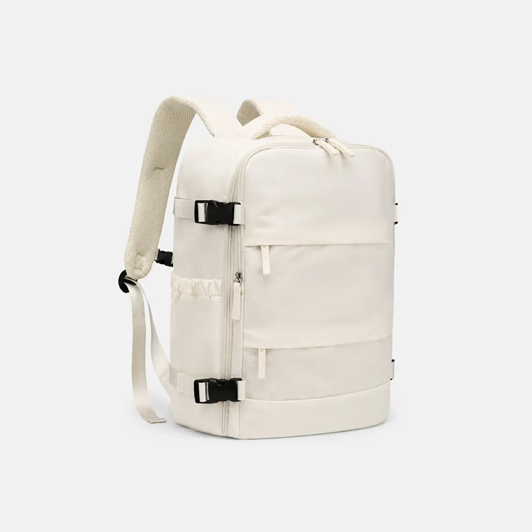 Gexo Vacuum Compression Travel Backpack 35L, Expandable Cabin 16-inch Laptop