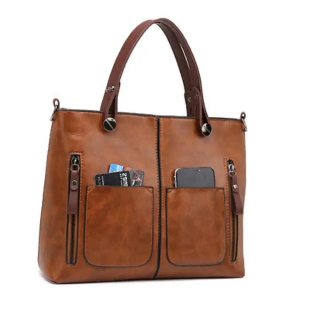 Gexo Vintage Tote Bag, Crossbody and Shoulder Handbag