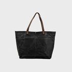 Gexo Canvas Tote Bag, Large Everyday Shopper Shoulder Handbag