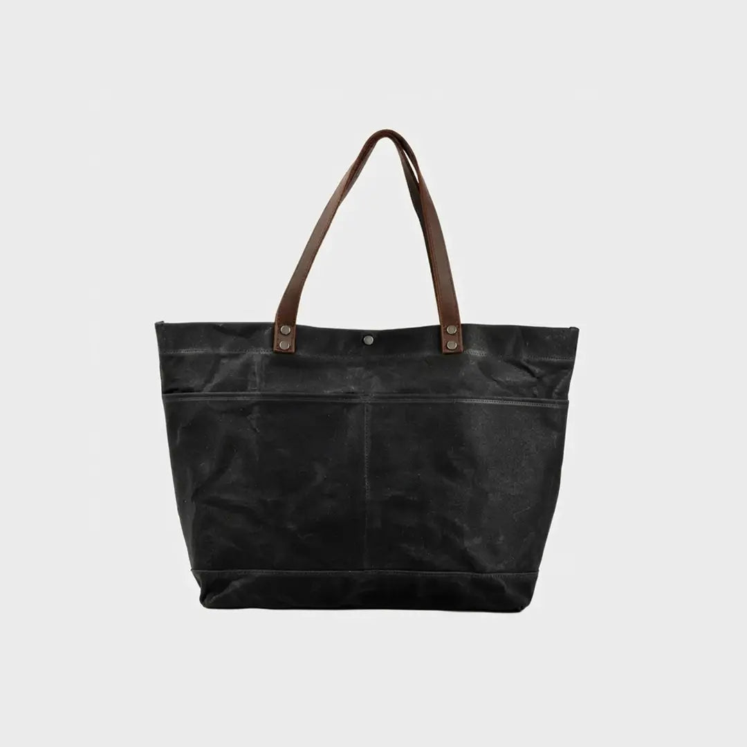 Gexo Canvas Tote Bag, Large Everyday Shopper Shoulder Handbag
