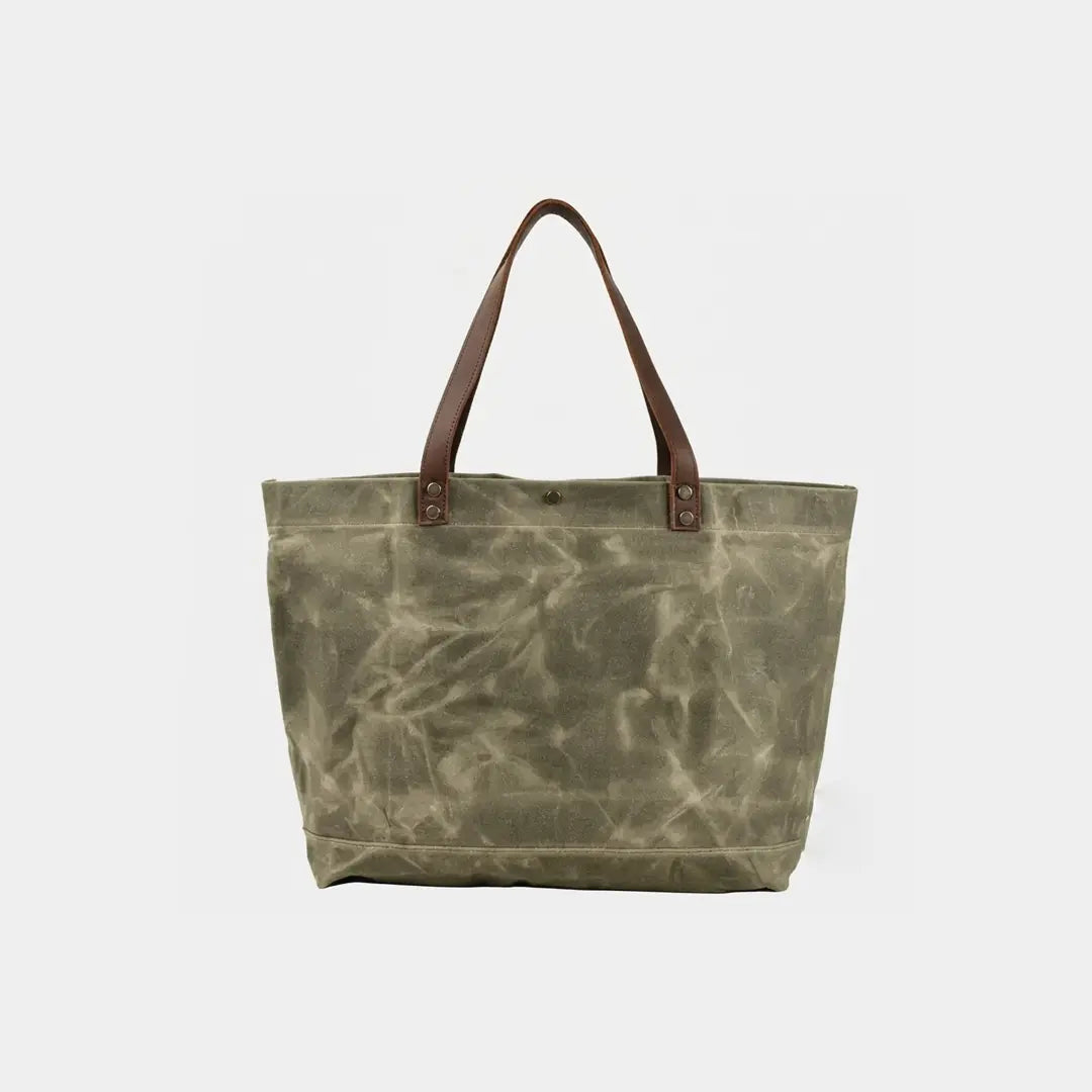 Gexo Canvas Tote Bag, Large Everyday Shopper Shoulder Handbag