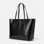 Gexo Large Structured Leather Tote - Work Bag, Travel 1