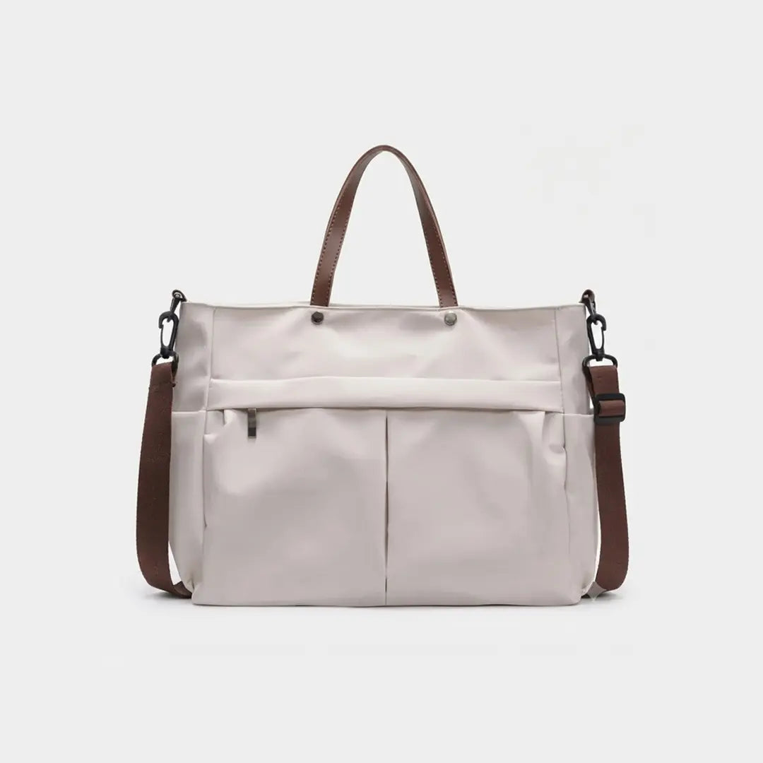 Gexo Nylon Commuter Tote Bag, Large Shoulder and Crossbody Handbag