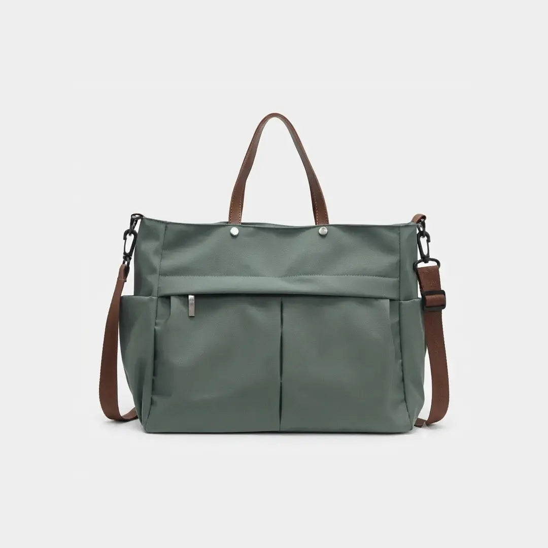 Gexo Nylon Commuter Tote Bag, Large Shoulder and Crossbody Handbag