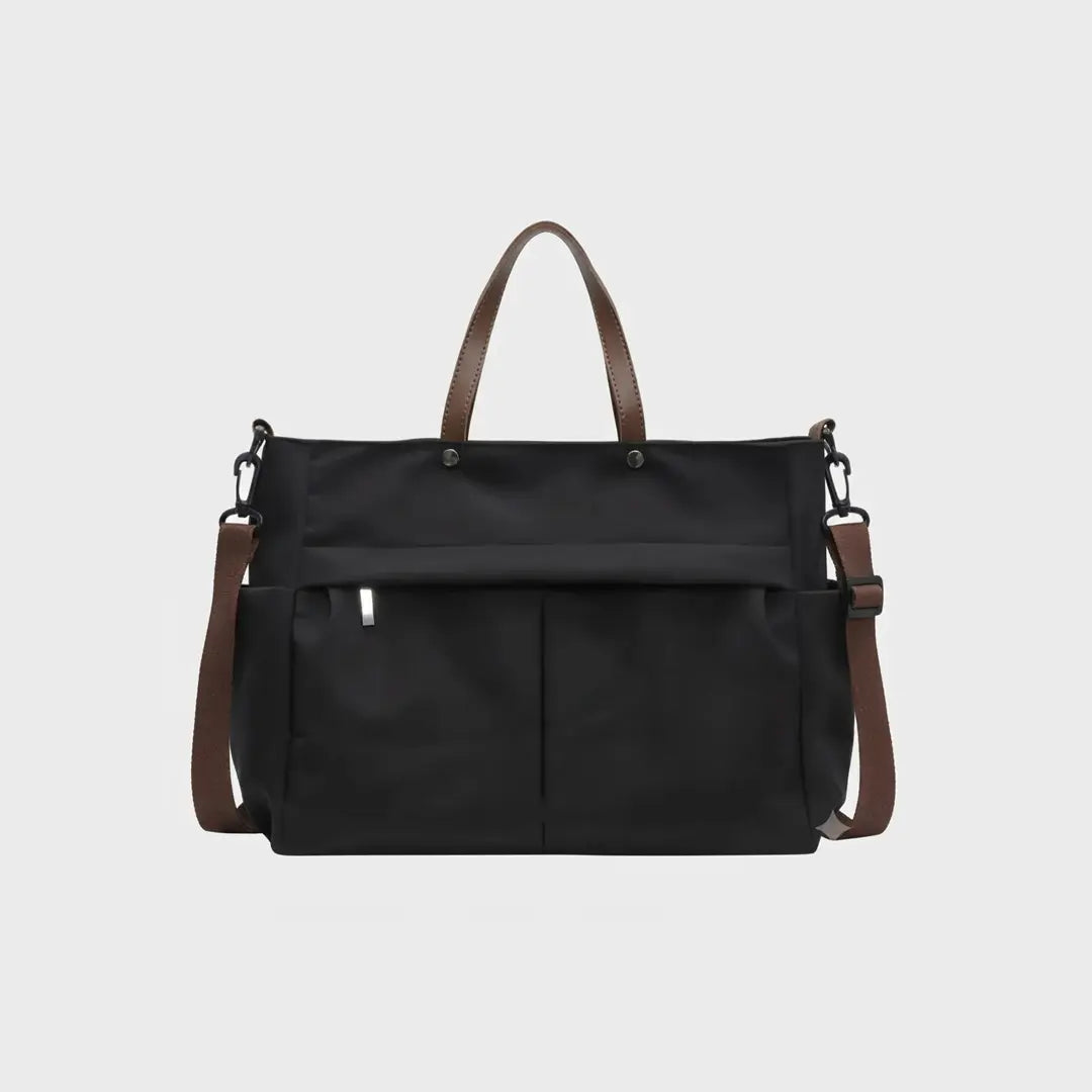 Gexo Nylon Commuter Tote Bag, Large Shoulder and Crossbody Handbag
