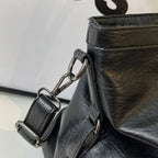 Gexo Oversized Brown Tote Bag, Shoulder and Crossbody Handbag