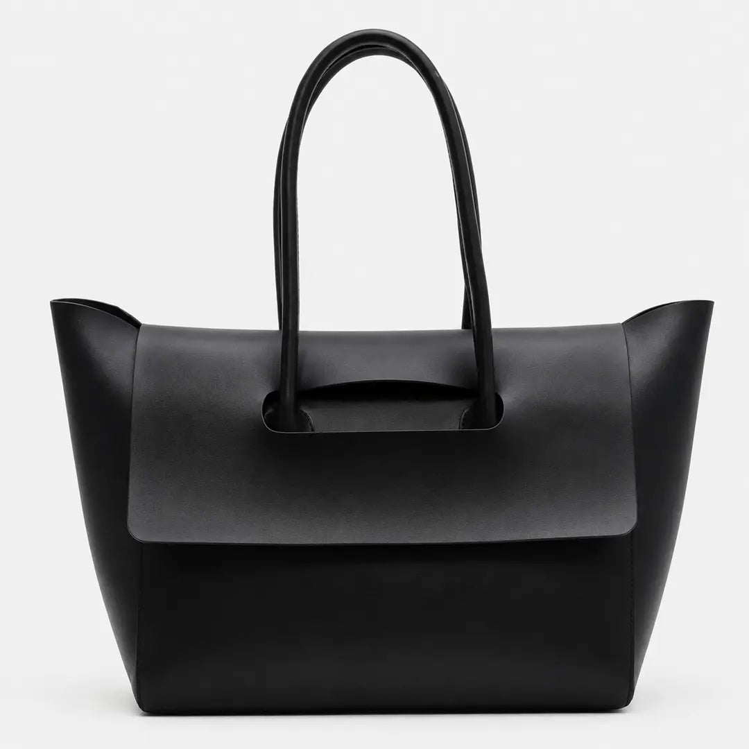 Gexo Professional Structured Work Tote - Fits 15 inch Laptop - Black