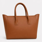 Gexo Professional Structured Work Tote - Fits 15 inch Laptop - Brown - 1