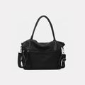 Gexo Vintage Nylon Shoulder Bag with Waterproof Protection and Large Capacity