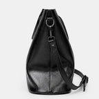 Gexo Vintage Oil Leather Tote - 3-in-1 Carry Style - 2