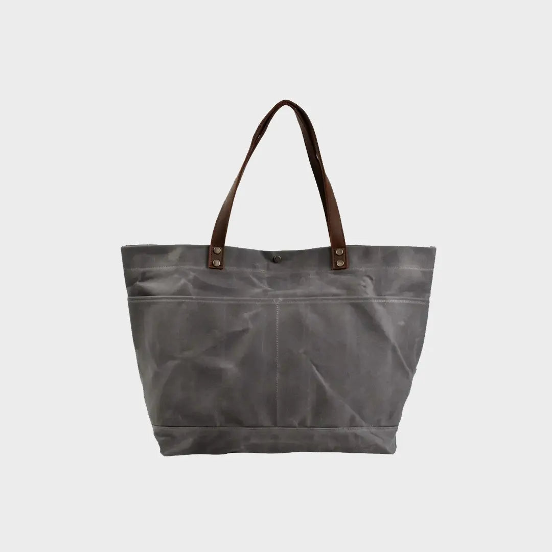 Gexo Canvas Tote Bag, Large Everyday Shopper Shoulder Handbag