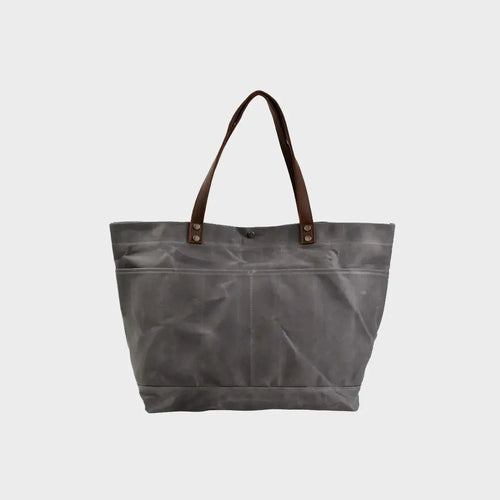 Gexo Canvas Tote Bag, Large Everyday Shopper Shoulder Handbag